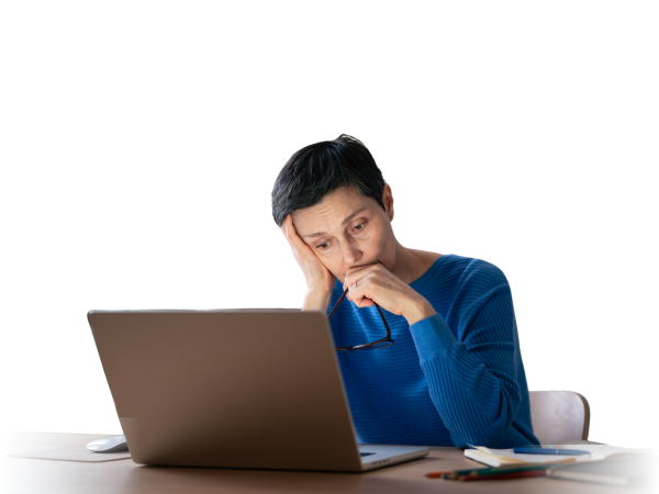 overwhelmed natural health practitioner struggling with admin tasks 95 by 5